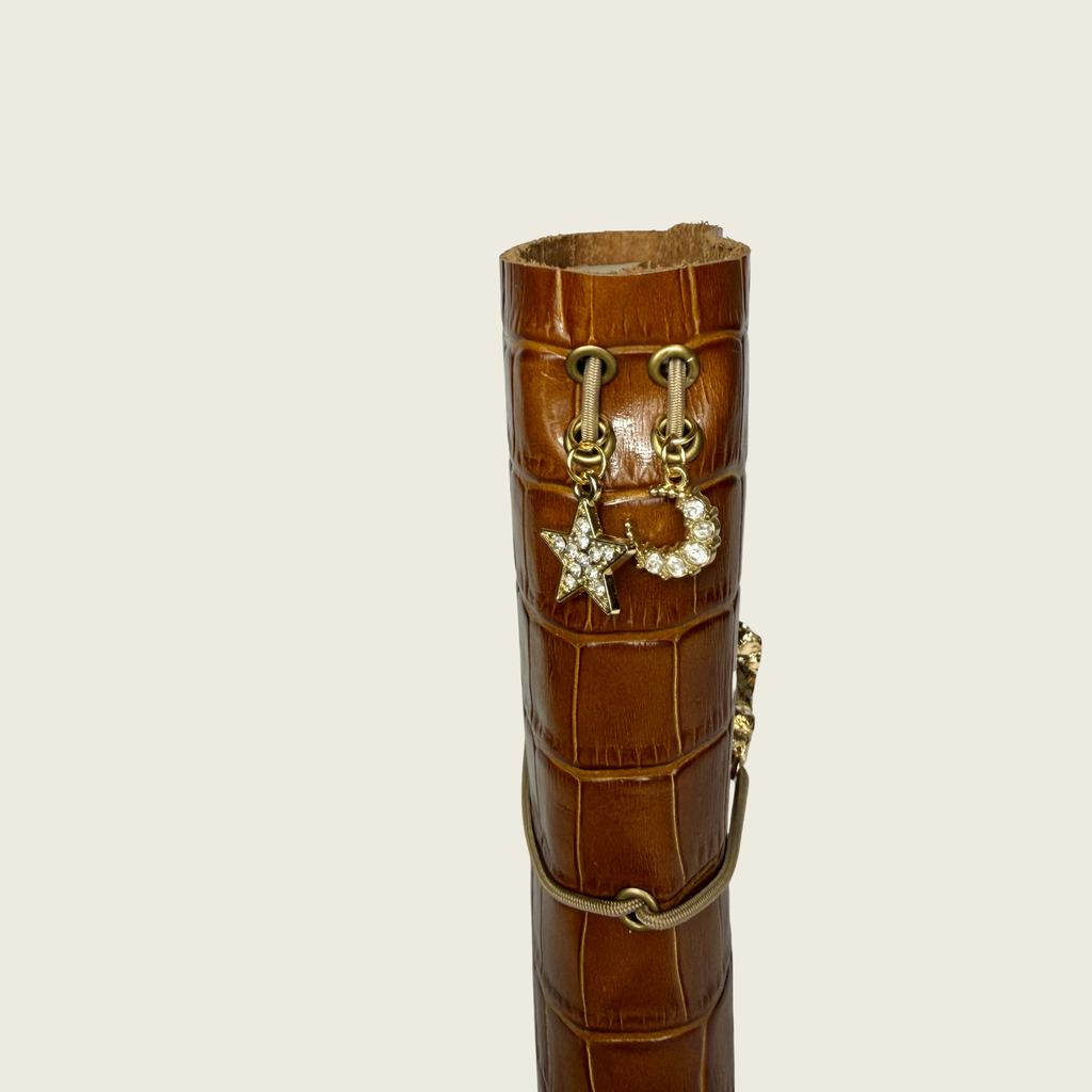 Mini Salted Caramel A6 beautiful embossed classic neutral color