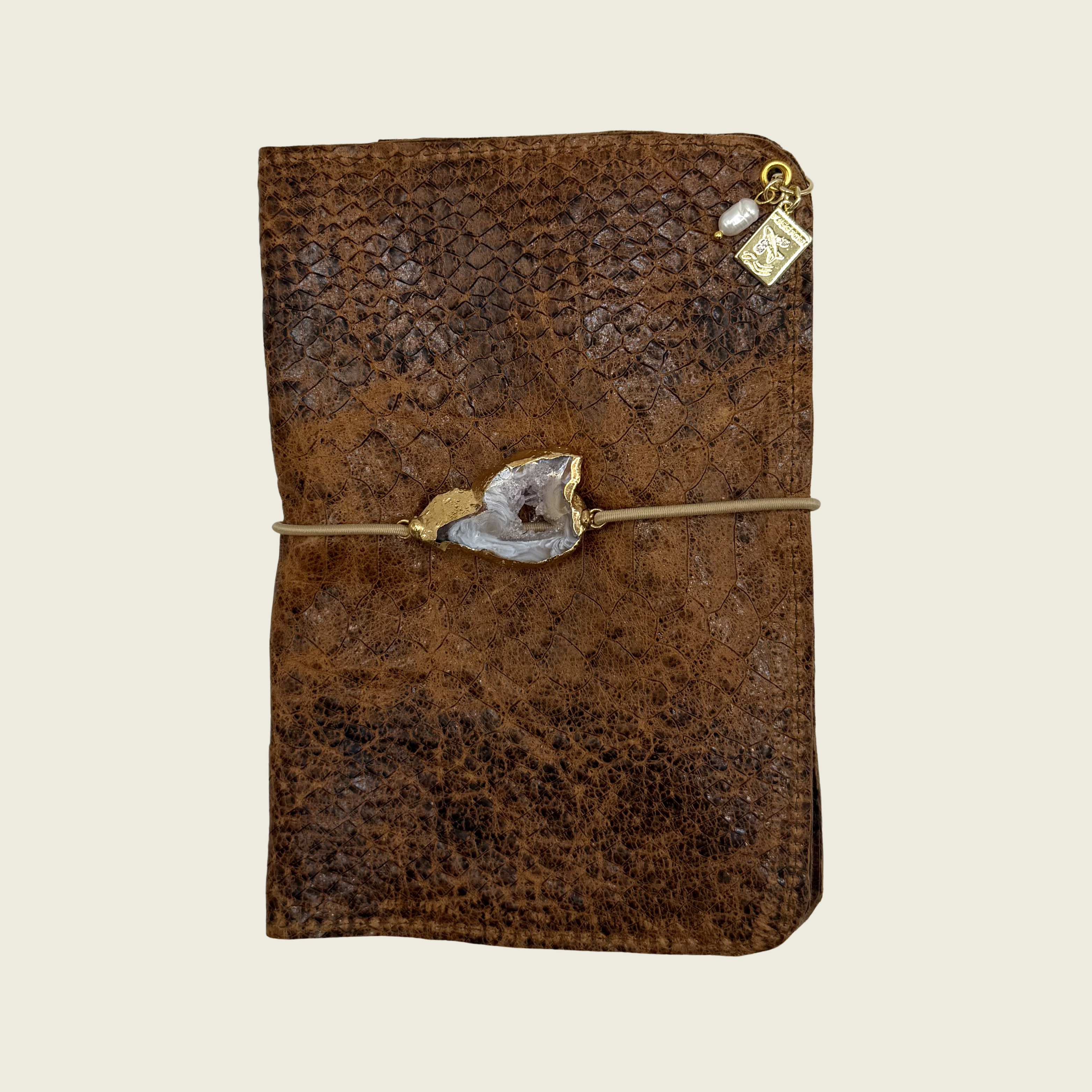 Rich warm brown in a natural textured finish, evoques a heritage feeling.